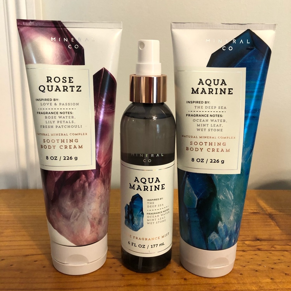 Bath & Body Works Aquamarine Bundle